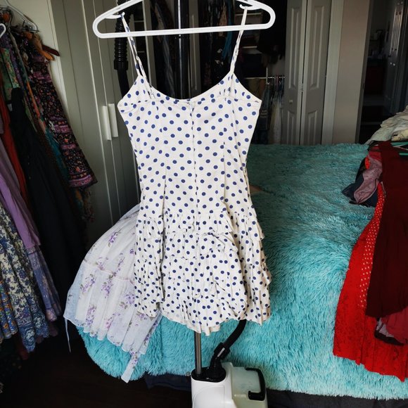 Polka Dot Ruffled Dress - Picture 5 of 7